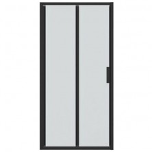 Душевая дверь Bravat Black Line 100 BD100.4121B профиль Черный стекло прозрачное