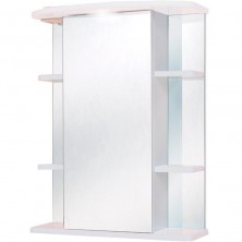 Зеркальный шкаф Onika Глория 60.01 L 206007 с подсветкой Белый
