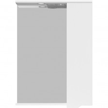 Зеркало со шкафом Sanstar Bianco 80 152.1-2.5.1. с подсветкой Белое