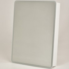 Зеркальный шкаф Sintesi Corso 60 SIN-SPEC-CORSO-60 с подсветкой Белый с сенсорным выключателем