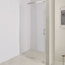 Душевая дверь BelBagno Uno 110 UNO-195-BF-1-110-C-Cr профиль Хром стекло прозрачное