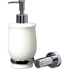 Дозатор для жидкого мыла WasserKRAFT K-24299 Хром Белый
