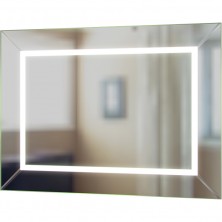 Зеркало SanVit Кристалл 100 zkrist100 с подсветкой с клавишным выключателем