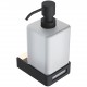 Дозатор для жидкого мыла Boheme Q 10957-G-B Черный Золото