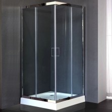 Душевой уголок Royal Bath HPD 90х90 RB90 HPD-T-CH без поддона профиль Хром стекло прозрачное