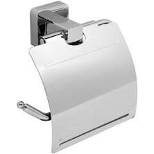 Держатель туалетной бумаги WasserKRAFT Lippe K-6525 с крышкой Хром