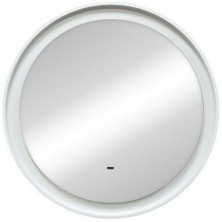Зеркало Art&Max Napoli AM-Nap-800-DS-F-White с подсветкой с бесконтактным выключателем Белое матовое
