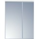 Зеркальный шкаф Акватон Брук 60 1A200502BC010 с подсветкой Белый