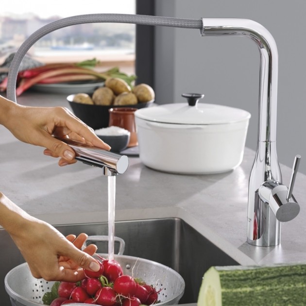 Смесители для кухни grohe фото