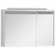 Зеркальный шкаф Aquanet Лайн 90 165582 с подсветкой L Белый