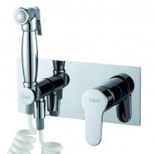 Гигиенический душ со смесителем D&K Marx Rhein DA1394501 Хром