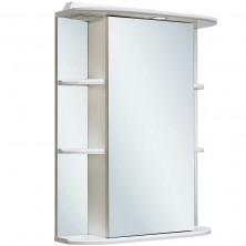 Зеркальный шкаф Runo Гиро 55 R 00000000020 с подсветкой Белый