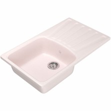 Кухонная мойка Mixline ML-GM20-311 525161 Светло-розовая