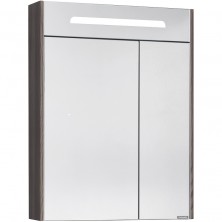 Зеркальный шкаф Акватон Сильва 60 1A216202SIW50 с подсветкой Дуб макиато