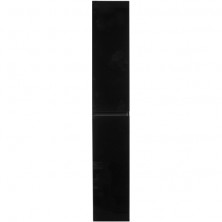 Шкаф пенал Style Line Даймонд 30 Люкс Plus СС-00000520 подвесной Черный