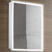 Зеркальный шкаф Azario Киото 60 LED-00002358 с подсветкой Белый