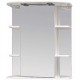 Зеркальный шкаф Onika Глория 65.02 R 206507 с подсветкой Белый