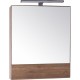 Зеркальный шкаф АСБ-мебель Анкона 60 9750 с подсветкой Дуб
