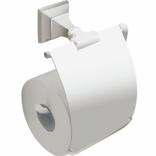 Держатель туалетной бумаги Art&Max Zoe AM-G-6835-Bi с крышкой Белый