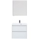 Комплект мебели для ванной Aquanet Гласс 70 240464 подвесной Белый