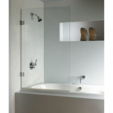 Шторка на ванну Riho VZ Scandic NXT X107 80 L G001129120 (GX01032C1) профиль Хром стекло прозрачное