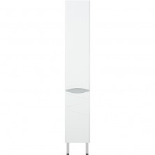 Шкаф пенал Corozo Омаха 30 SD-00000968 Белый Металлик