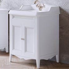 Тумба с раковиной TW Veronica Nuovo 68 VER2068-B+AR824bi*1 Bianco