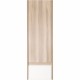 Шкаф пенал Style Line 36 Plus ЛС-00000673 подвесной Ориноко Белый лакобель