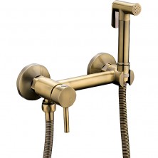 Гигиенический душ со смесителем Haiba HB5510-4 Бронза