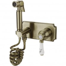 Гигиенический душ со смесителем Elghansa Classicline 15C0686-Bronze (Set-49) Бронза