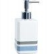 Дозатор жидкого мыла Fixsen Dony FX-232-1 Белый Синий Серый