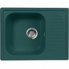 Кухонная мойка AquaGranitEx 64.5 M-13 (305) Зеленая