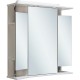 Зеркальный шкаф Runo Валенсия 75 00000000019 с подсветкой Белый