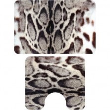 Комплект ковриков Veragio Carpet 68x45 VR.CPT-7200.04 с рисунком Jaguar