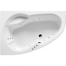 Акриловая ванна Excellent Newa 160x95 L WAEX.NEL16.SMART.CR с гидромассажем