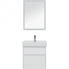 Комплект мебели для ванной Aquanet Nova Lite 60 242921 подвесной Белый