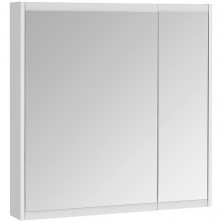 Зеркальный шкаф Акватон Нортон 80 1A249202NT010 Белый глянец