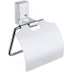 Держатель туалетной бумаги Haiba HB8803 с крышкой Хром