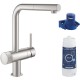 Смеситель для кухни Grohe Blue Pure Minta 119707 Суперсталь