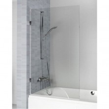 Шторка на ванну Riho Scandic X108 95x150 L G001141120 (GX00592C1) профиль Хром стекло прозрачное