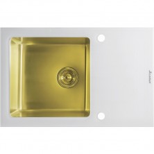 Кухонная мойка Seaman Eco Glass SMG-780W-Gold.B Золотая