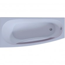 Акриловая ванна Aquatek Пандора 160х75 L PAN160-0000038 без гидромассажа с фронтальной панелью с каркасом (разборный) со слив-переливом