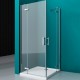 Душевой уголок BelBagno Kraft 120х120 KRAFT-A-22-120-C-Cr профиль Хром стекло прозрачное