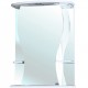 Зеркальный шкаф Bellezza Карина 55 L 4611808002019 с подсветкой L Белый