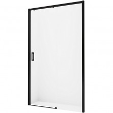 Душевая дверь New Trendy Prime Black 100 R D-0317A профиль Черный стекло прозрачное