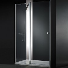 Душевая дверь в нишу Cezares ELENA-W-B-12-90-C-Cr профиль Хром стекло прозрачное