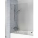 Шторка на ванну Riho VZ Scandic NXT X409 70х150 G001160120 (GX00503C0) профиль Хром стекло прозрачное