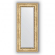 Зеркало Evoform Exclusive 142х62 Состаренное серебро с орнаментом
