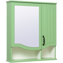 Зеркальный шкаф Runo Марсель 65 00-00001059 Зеленый