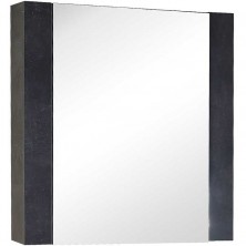 Зеркальный шкаф Onika Стоун 70.00 207034 Темный бетон